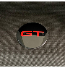 Наклейка для дисків Ford Mustang GT Black Red 56 Міліметрів