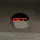 Наклейка для дисків Ford Mustang GT Black Red 56 Міліметрів
