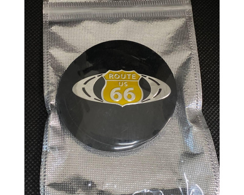 Наклейка для дисків Route 66 Black Chrome 56 Міліметрів