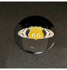 Наклейка для дисків Route 66 Black Chrome 56 Міліметрів