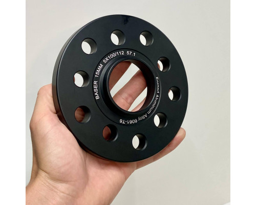 Проставка колісна 15мм 5x100/112 57.1 із кованого алюмінієвого сплаву 6061-T6