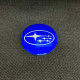 Наклейка для дисків Subaru Blue Chrome 56 Міліметрів