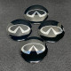 Наклейка для дисків Infiniti Black Chrome 56 Міліметрів