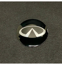Наклейка для дисків Infiniti Black Chrome 56 Міліметрів