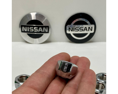 Гайка колісна для Nissan відкрита M12x1.25 | Ключ 21