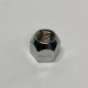 Гайка колісна відкрита M12x1.5 | Ключ 19 | Хромована сталь | Під литі та сталеві диски