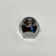 Гайка колісна відкрита M12x1.5 | Ключ 21 | Хромована сталь | Конус 60°