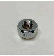 Гайка колісна відкрита M12x1.5 | Ключ 21 | Хромована сталь | Конус 60°