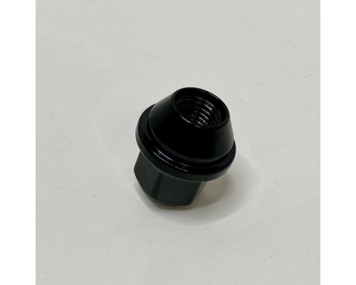 Гайка колісна Ford M12x1.5 | Ключ 19 | Чорна | Конусна посадка