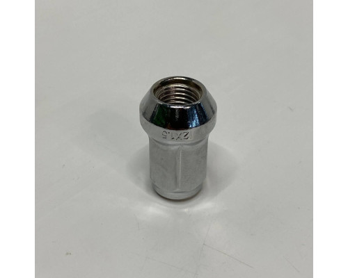 Гайка колісна для не штатних дисків M12x1.5 | Ключ 17 | Хромована | Конус