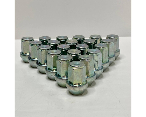 Гайка колісна для нештатних дисків M12x1.5 | Ключ 17 | Цинк | Конус