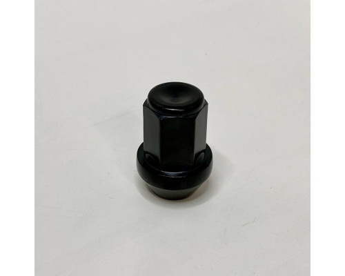 Гайка колісна для нештатних дисків M12x1.5 | Ключ 17 | Чорна | Конус