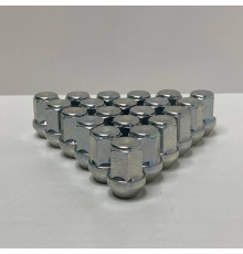 Гайка колісна для нештатних дисків M12x1.5 34 | Ключ 19 | Цинк | Конус