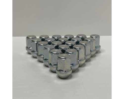 Гайка колісна для нештатних дисків M12x1.5 34 | Ключ 19 | Цинк | Конус