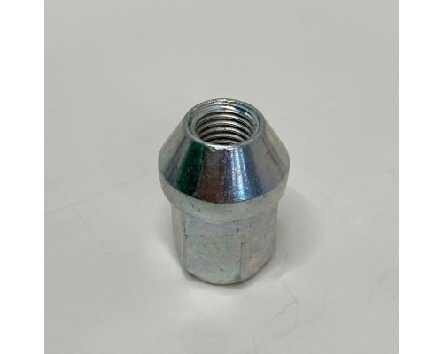 Гайка колісна для нештатних дисків M12x1.5 34 | Ключ 19 | Цинк | Конус