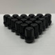 Гайка колісна для нештатних дисків M12x1.5 | Ключ 19 | Чорна | Конус