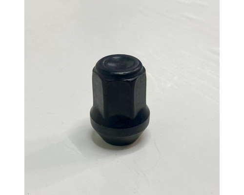 Гайка колісна для нештатних дисків M12x1.5 | Ключ 19 | Чорна | Конус