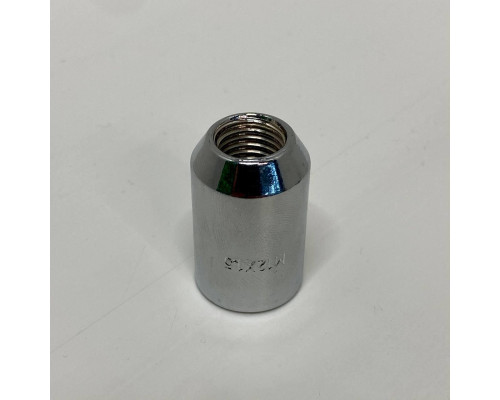 Гайка колісна M12x1.5 | Внутрішній шестигранник | Хром | Конус | Для вузьких отворів
