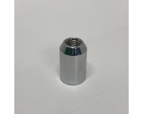 Гайка колісна M12x1.25 | Внутрішній шестигранник | Хром | Конус | Для вузьких отворів