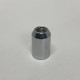 Гайка колісна M12x1.25 | Внутрішній шестигранник | Хром | Конус | Для вузьких отворів