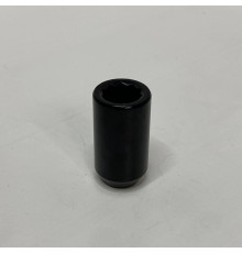 Гайка колісна внутрішній десятигранник M12x1.5 | Чорна | Конус | Для вузьких отворів