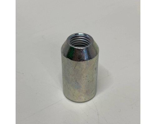 Гайка колісна M12x1.25 | Внутрішній десятигранник | Цинк | Конус | Для вузьких отворів
