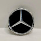 Ковпачки в заводські диски Mercedes-Benz | Чорний глянець Standart