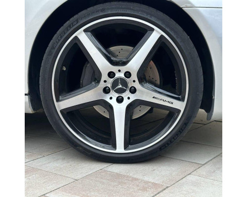 Ковпачки в заводські диски Mercedes-Benz | Чорний сатин Standart