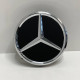 Ковпачки в заводські диски Mercedes-Benz | Чорний сатин Standart