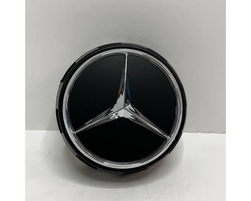 Випуклі ковпачки в заводські диски Mercedes-Benz AMG | Чорні