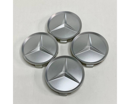 Ковпачки в заводські диски Mercedes-Benz | Сріблясті
