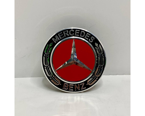 Ковпачки в заводські диски Mercedes-Benz | Black Red Edition