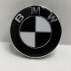 Ковпачки в заводські диски BMW Black White | Заглушки центр диска 68/65мм