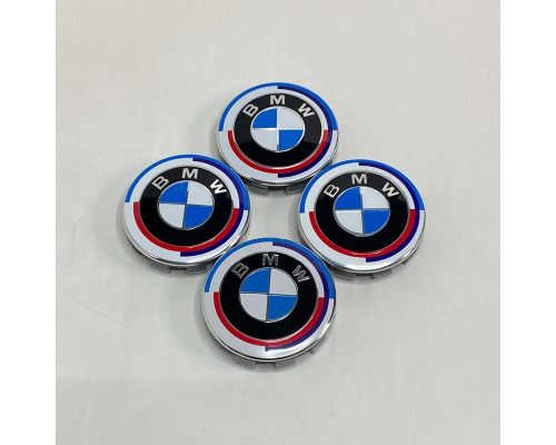 Ковпачки в заводські диски BMW 50th Anniversary Standart 68/65мм