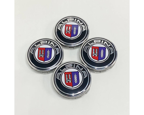 Ковпачки в заводські диски BMW Alpina 68/65мм