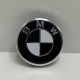 Ковпачки в заводські диски BMW Black White | Заглушки центр диска 56 мм / 53 мм
