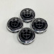 Ковпачки в заводські диски BMW 50th Anniversary Total Black 56/53 мм | Заглушки центр диска