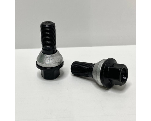 Колісний болт для BMW X5 G05, X6 G06, 3 серія G20, X4 F98, Z4 G29, X7 G07, iX, i20 | M14x1.25 | Конус | Чорний | Ключ 17