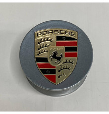 Ковпачок на диски Porsche Macan | Графіт глянець | 65мм