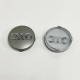 Ковпачок на диски Audi графіт Сатін хром лого 62 мм