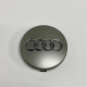 Ковпачок на диски Audi графіт Сатін хром лого 62 мм