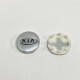 Ковпачок на заводські диски KIA | Срібний глянець | 58 мм