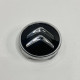 Ковпачок у заводські диски Citroen | чорний | хром логотип | 60 / 58 мм