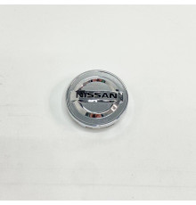 Ковпачки на заводські диски Nissan | Хромовані / Хром логотип | 50 / 54 мм