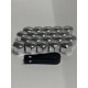 Ковпачки для колісних гайок, болтів 21mm Хром