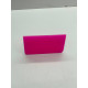 Ракель поліуретановий 12x7,5 Рожевий / Pink Rubber Squeegee
