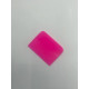 Ракель поліуретановий 10x7,5 Рожевий / Pink Rubber Squeegee