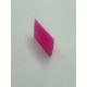 Ракель поліуретановий 10x7,5 Рожевий / Pink Rubber Squeegee
