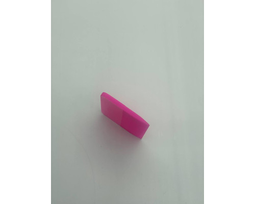 Ракель поліуретановий 10x7,5 Рожевий / Pink Rubber Squeegee