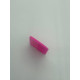 Ракель поліуретановий 10x7,5 Рожевий / Pink Rubber Squeegee